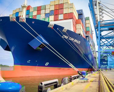 ship cleaning with a drone