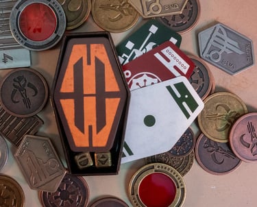 Corellian Spike deck with Solo-inspired design from Hyperspace Props