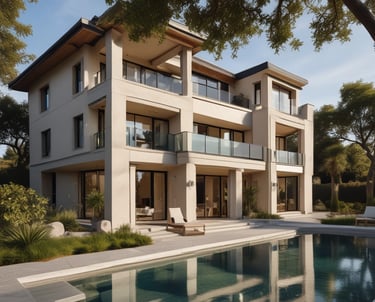 A cozy home symbolizing home insurance.