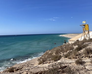 Îles Canaries - Fuerteventura - Page de Sotavento de Jandia
