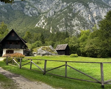 Slovénie - Maison à côté du lac Bohinj