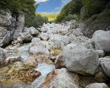 Slovénie - Cascade de Boka