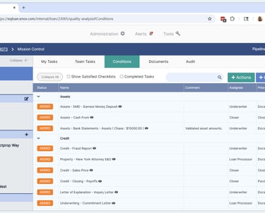 Automated Underwriting in the eqLend Portal