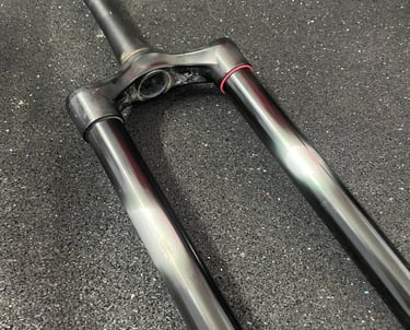 fourche usée manque entretien