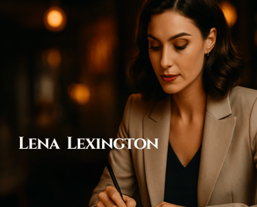 Lena Lexington, psychological thriller author