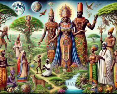 Afrodeities - a oveent recovering Africa's mythological history