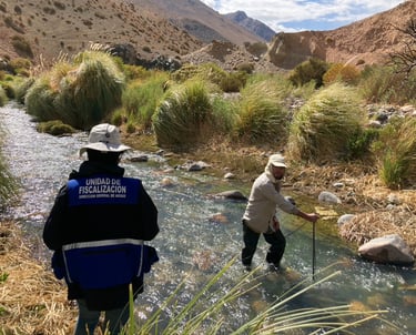 contaminación de agua - monitoreo  medición