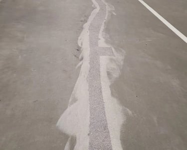 Réparation urgente sol industriel