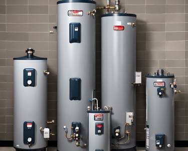 brass-colored faucet