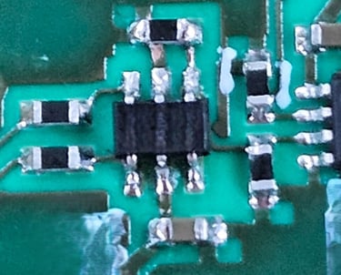 Small component repair - after