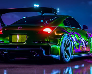 Rachel's Nissan 350Z from Need For Speed: Underground 2.