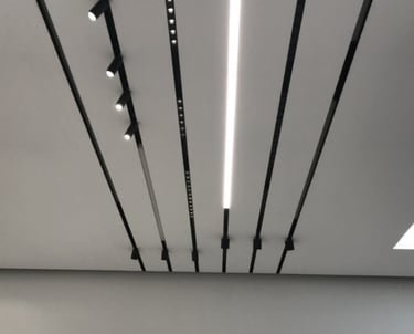 Easy Light Spanndeckensystem Beispiel verschiedene LEDs