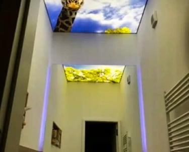 licht-foto-motivdecken badezimmer