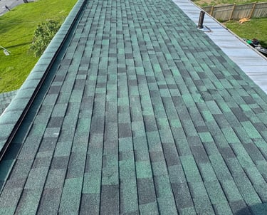 Roof contractor replaced old roof with new durable shingles roof in Saratoga Springs NY