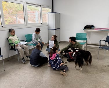 Teràpia canina per millorar les habilitats socials