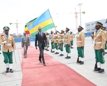 H.S. President Kagame, Addis Ababa, Ethiopia