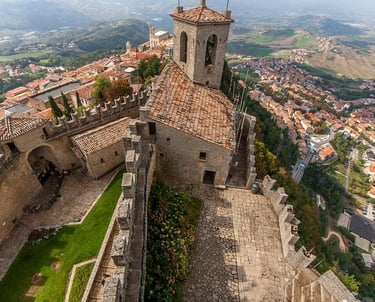 Fortezza di San Marino, Mura castello REepubblica di San Marino