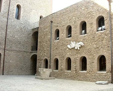 Pozzo giardino Rocca Montefiore Conca, Castelli medioevali nella provincia di Rimini