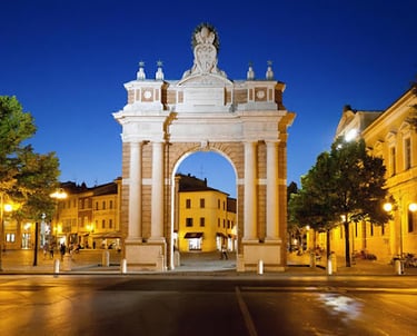 Arco Ganganelli Santarcangelo di Romagna, Porta ingresso Rocca Malatestiana, Cultura, Storia Romagna
