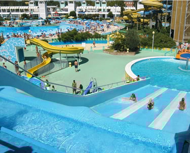 Atlantica, parco acquatico a cesenatico, giochi d'acqua per bambini, parco divertimenti