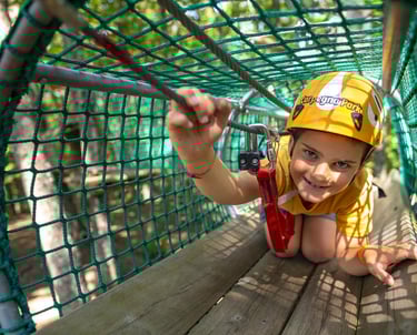 Carpegna Park, giochi sugli alberi, natura e divertimento