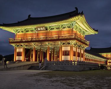 Gatehouse view of Woljeonggyo Bridge