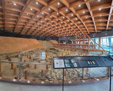 Geumgwanchong Tomb Centre reconstruction