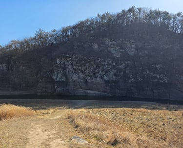 Area of the Bangudae Terrace petroglyphs