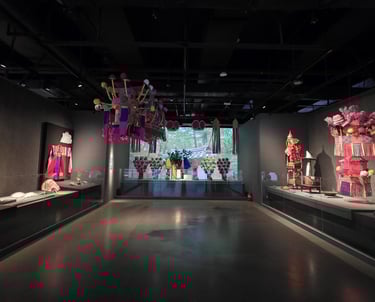 Gangneung Damoje display at the National Intangible Heritage Center