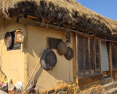 Outer view of village house