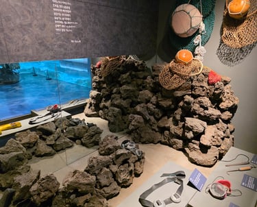 Haenyo display at the National Intangible Heritage Center