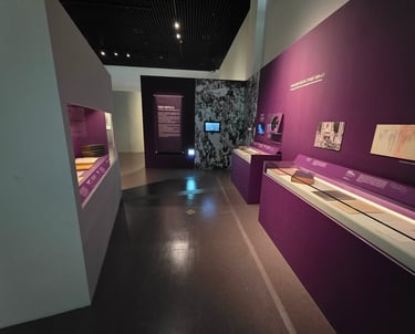 Gallery view of the liberation exhibition