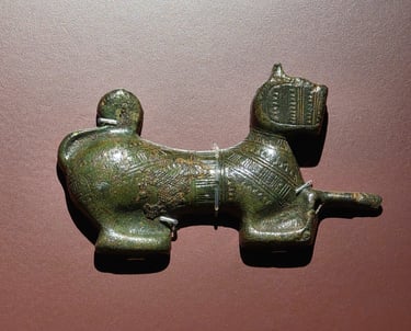 Samhan period tiger buckle