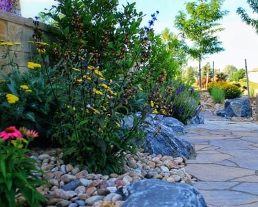 Landscaping in Northern Wyoming 
