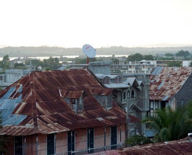Image d'une ancienne maison de Fort Dauphin Fort liberté Haïti