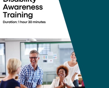 Disability Awareness Training artwork