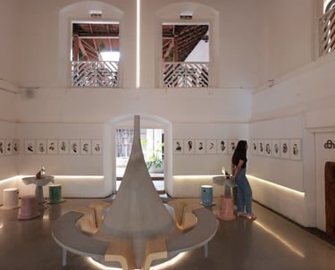 Lila Fort Kochi exudes femininity and is an experiential space that curates food, art and performances. 
