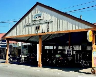 taiping old railway station front view