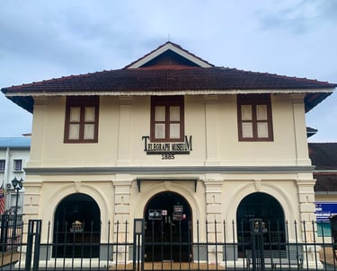 taiping heritage trail telegraph museum taiping building entrance