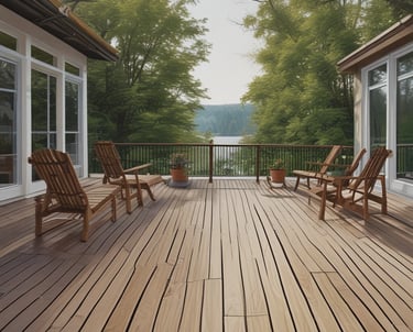 A vibrantly painted interior featuring a high ceiling adorned with geometric patterns in a spectrum of colors. The walls display large architectural windows, and colorful murals depicting abstract figures sitting beneath trees. Artwork combines both modern and traditional elements with a focus on symmetry and rich detail.