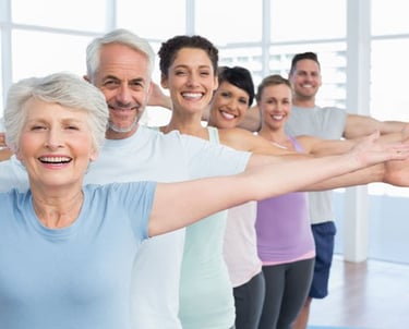 fitness class for 55 and older
