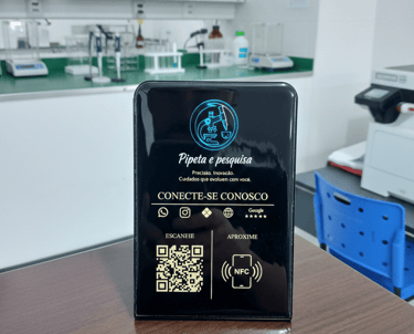 Totem Pipeta e Pesquisa