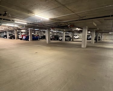 luxury apartment garage