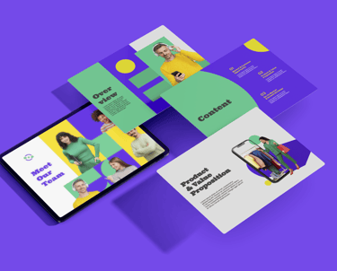 Beispiel Präsentation - Presentation Branding