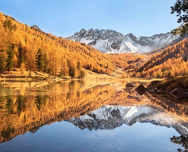 Plus beau lac des Hautes Alpes à Briançon