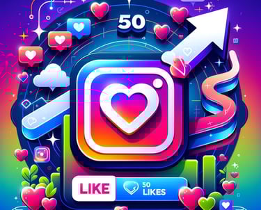 a social media postcard with a heart shaped photo of likes instagram pas cher , acheter des likes 