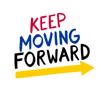 Мотивациска порака Keep Moving Forward – охрабрување за учениците во English Time Скопје