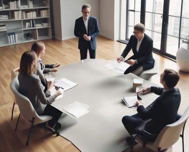 people walking in front of store front