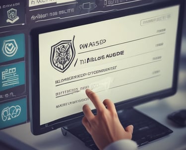 A computer screen displays code written in a text editor. The code is related to web development and includes HTML and JavaScript. The interface shows a dark theme with syntax highlighting, featuring different colors for commands, variables, and elements. Some parts of the screen show filenames and directories on the left.