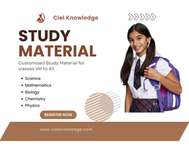 Comprehensive study materials provided to students for effective IIT-JEE, NEET, and board exam prepa